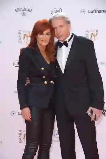 Andrea Berg und Uli Ferber bei der Bambi-Verleihung 2013
