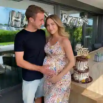 Ann-Kathrin feiert hochschwanger mit Mario Götze seinen Geburtstag.