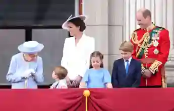 Britische Royals bei der „Trooping the Colour“-Feier 2022