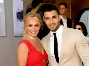 Britney Spears Sam Asghari Premiere Once Upon A Time...In Hollywood Los Angeles
