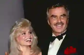 Burt Reynolds und Loni Anderson im Jahr 1991