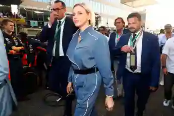 Fürstin Charlène von Monaco beim „Formel 1 Eithad Airways Abu Dhabi Grand Prix“ 2019
