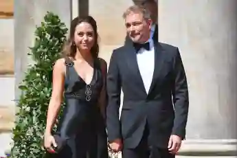 Christian Lindner und Franca Lehfeldt bei den Bayreuther Richard Wagner Festspielen am 25. Juli 2018