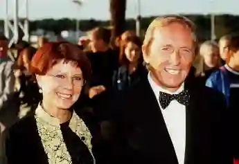 Claus Theo Gärtner und Brigitte Gärtner anlässlich der Verleihung des Deutschen Fernsehpreises in Köln am 7. Oktober 2000