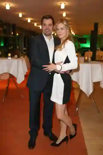 Daniel Fehlow und Jessica Ginkel beim TakeOff Award am 12. November 2016