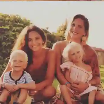 Daniela Büchner und ihre Kinder