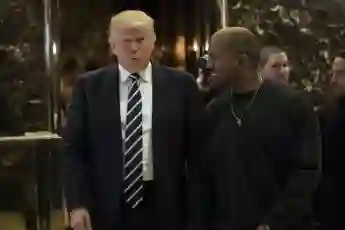 Donald Trump und Kanye West scheinen sich nicht mehr so gut zu verstehen