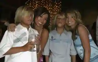 Dylan Sprouse, Brenda Song, Cole Sprouse und Ashley Tisdale 2004