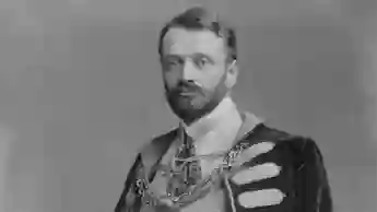 Eine Aufnahme von Graf Andrássy, der vom 8. März 1823 bis zum 18. Februar 1890 lebte.
