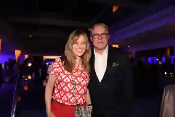 Harald Krassnitzer Frau Ann-Kathrin Kramer beim ARD-Adventsessen am 6. Dezember 2019