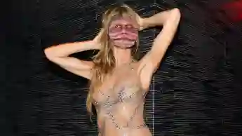 Heidi Klum halloween Aftershow-Nacktoutfit