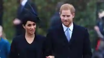 Herzogin Meghan und Prinz Harry am 25. Dezember 2018