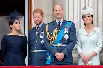 Herzogin Meghan, Prinz Harry, Prinz William, Herzogin Kate