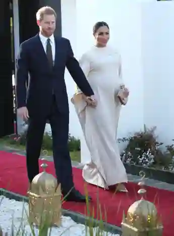 Herzogin Meghan und Prinz Harry bei ihrem Auftritt in Marokko