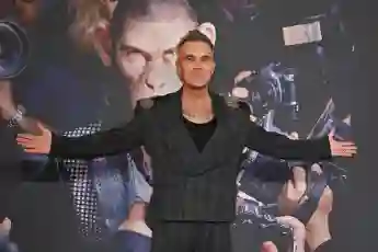 Robbie Williams bei der "Better Man"-Premiere