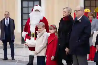 Prinz Jacques, Prinzessin Gabriella, Fürst Albert II. und Fürstin Charlène