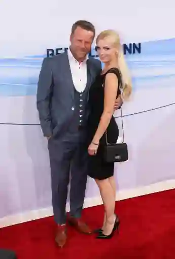 Jenke von Wilmsdorff und Mia Bergmann bei der Bertelsmann Party am 22. Juni 2017