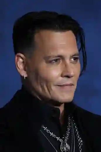 Johnny Depp bei der Premiere von „Phantastische Tierwesen“ 2018