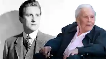 kirk douglas durch die jahre früher heute