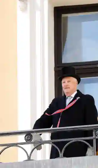 König Harald am Nationalfeiertag am 15. Mai 2018