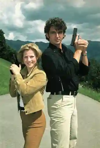 Kristina Sprenger und Hans Sigl gemeinsam in der „Soko Kitzbühel“ 1970