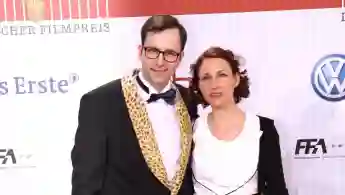 Kurt Krömer und seine Lebensgefährtin Anne 2010 beim Deutschen Filmpreis