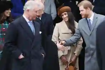 König Charles, Herzogin Meghan, Prinz Harry