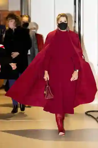 Königin Máxima rotes Outfit in Utrecht
