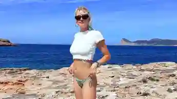 Lena Gercke bikini urlaub ibiza