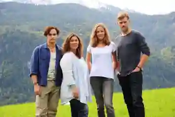 Der Cast von „Lena Lorenz“ mit Raban Bieling, Eva Mattes, Patricia Aulitzky und Jens Atzorn