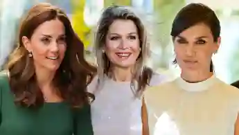 Gemeinsamer Termin für Letizia, Kate und Máxima