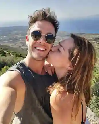 Luca Hänni und Christina Luft auf Instagram