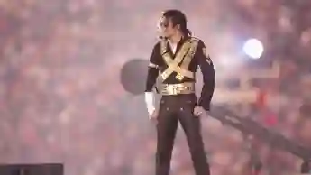 Michael Jackson beim Superbowl