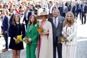 niederländischen Royals am Königstag