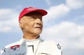 Niki Lauda bei der Legends Parade in Spielberg am 30. Juni 2018