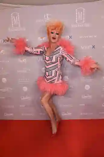 Drag Queen Olivia Jones bei der Movie Meets Media Party in Berlin