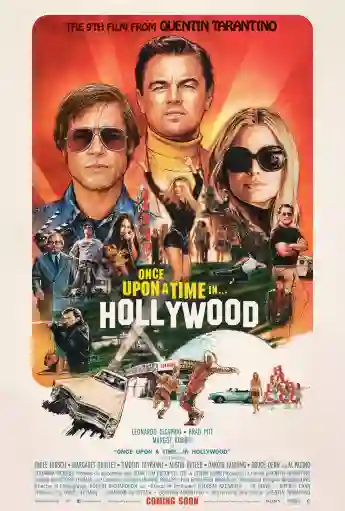 „Once Upon a Time in Hollywood“ Filmplakat