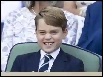 Prinz George grimassen wimbledon