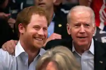 Prinz Harry und Joe Biden