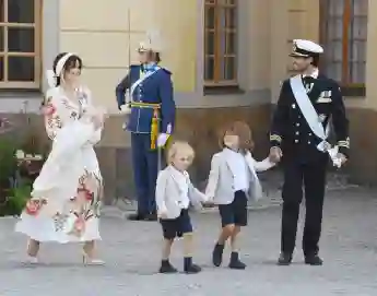 Prinzessin Sofia, Prinz Julian, Prinz Gabriel, Prinz Alexander und Carl Philip von Schweden