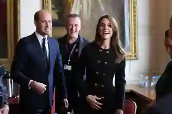 Prinz William und Herzogin Kate in Windsor Guildhall