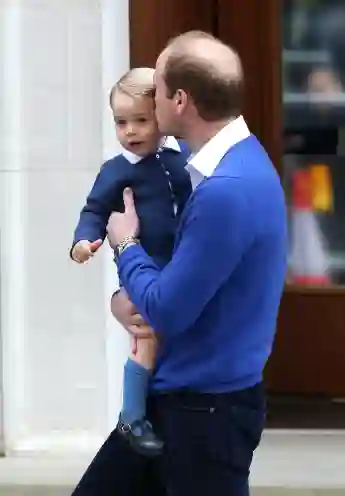 Prinz William und Prinz George im Mai 2018