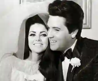 Priscilla Presley und Elvis Presley hochzeit