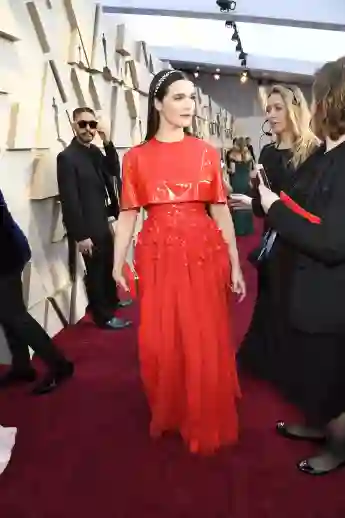 Rachel Weisz Oscar Look Kleid roter Teppich