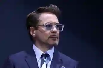 Robert Downey Jr. bei der Premiere von „Avengers: Endgame“ in Südkorea am 15. April 2019