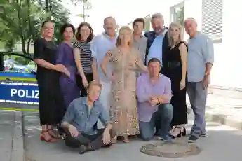 Der Cast der „Rosenheim Cops“ am 6. Juli 2019