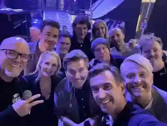 schlager selfie DJ Ötzi Eric Philippi Michelle Thomas Anders Olaf der Flipper Pia Malo voXXclub Florian Silbereisen Ross Antony