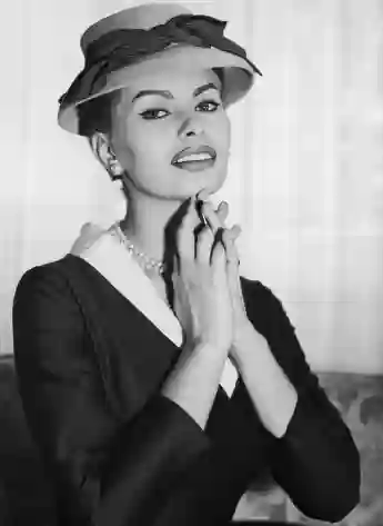 Sophia Loren in jungen Jahren