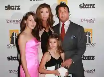 Sophia Stallone, Jennifer Flavin, Scarlet Rose Stallone, Sylvester Stallone