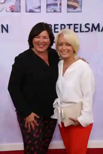 Vera Int-Veen und ihre Frau Christiane bei der Bertelsmann Party am 12. September 2019